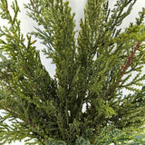 Real Touch Cedar Pine Bush (40cm)