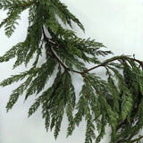 Artificial Real Touch Western Red Cedar Pine Garland (180cm)