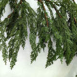 Artificial Real Touch Western Red Cedar Pine Garland (180cm)