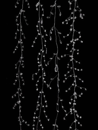 Acrylic Crystal Stone Garland with Ice Drop (120cm)