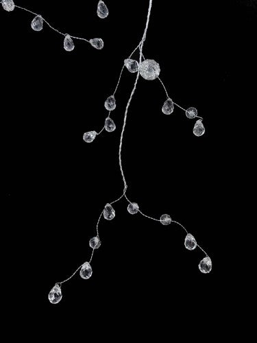 Garland - Diamond Acrylic 100cm (Soft Blue)