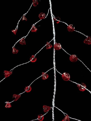 Garland - Diamond Acrylic 100cm (Red)