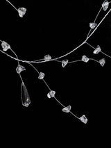 Acrylic Crystal Stone Garland with Ice Drop (120cm)