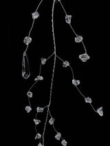 Acrylic Crystal Stone Garland with Ice Drop (120cm)