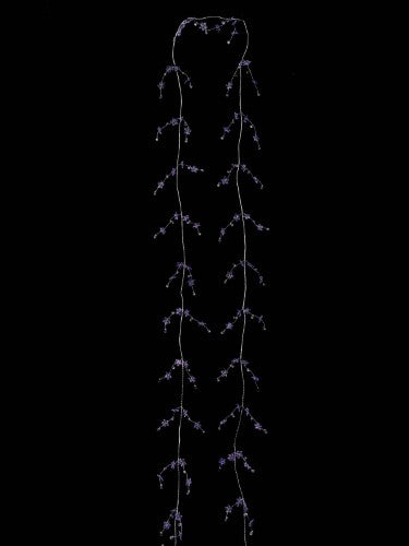 Garland - Acrylic Flower 270cm (Blue)