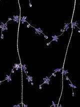 Garland - Acrylic Flower 270cm (Purple)