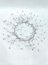 Centrepiece - Acrylic Multi Function Piece 60cm (Purple)