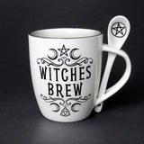 Mug and Spoon Set - Alchemy Fine Bone China Witches Brew (390ml)