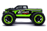 Radio Control - Blackzon 1 / 16 Slyder Monster Truck Turbo - Black / Green