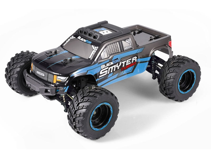 Radio Control - Blackzon 1/12 Smyter Monster Truck Turbo 4WD 3S Brushless - Blue