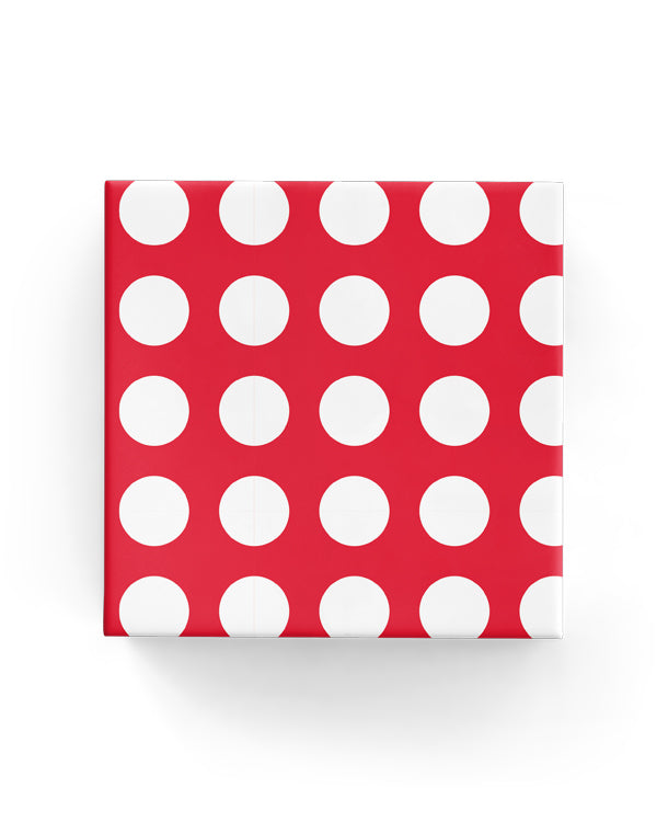 Wrapping Paper - Polka Dot Wrap Wrap Red