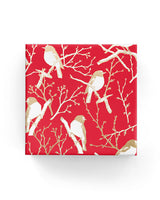 Wrapping Paper - Robins Wrap Red Gold