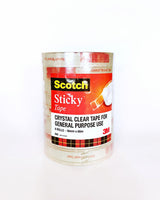 Scotch Tape - Pack of 8 - 18mm x 66mtr Clear Tape