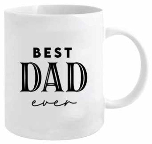 BEST DAD EVER 12OZ MUG AND SOCK SET