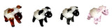 Ornament - Glass Art Cute Sheep (Set of 4 Assorted)