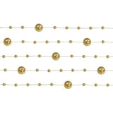 Classic Wedding Pearl Garland Gold