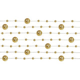 Classic Wedding Pearl Garland Gold