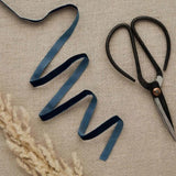 DIY Wedding Navy Velvet Ribbon - 10mm x 5m