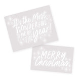 Holly Jolly Christmas Festive Window Clings - Pack of 2