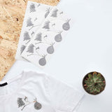 Hello Little One Stork Stickers - Pack of 2