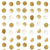 Metallic Mix Up Gold Circle Card Backdrop 20m
