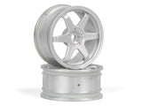 Radio Control - HPI TE37 Wheel 26mm Matte Chrome (0mm Offset)