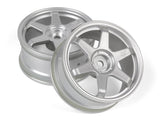 Radio Control - HPI TE37 Wheel 26mm Matte Chrome (0mm Offset)