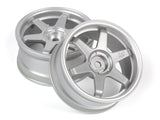 Radio Control - HPI TE37 Wheel 26mm Matte Chrome (3mm Offset)