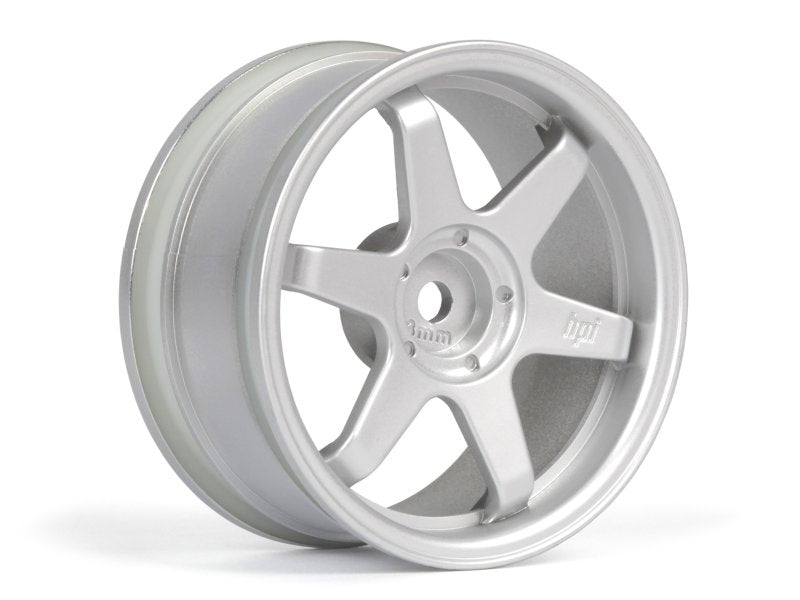 Radio Control - HPI TE37 Wheel 26mm Matte Chrome (3mm Offset)