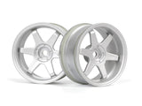 Radio Control - HPI TE37 Wheel 26mm Matte Chrome (6mm Offset)