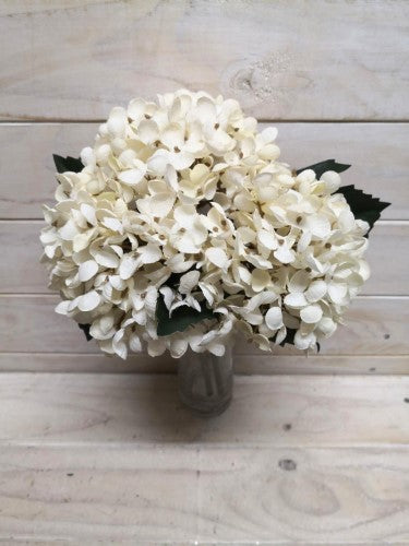 Artificial Hydrangea Bundle (Ivory)