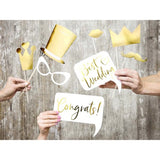 Classic Wedding Photo Props - Pack of 10