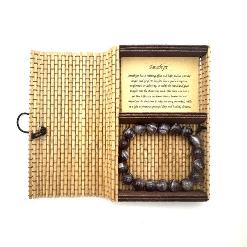 Bracelet - Amethyst (10mm)