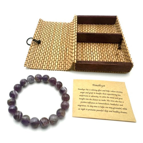 Bracelet - Amethyst (10mm)