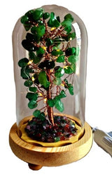 Gemstone Tree with USB LED Light - Aventurine (18cm)