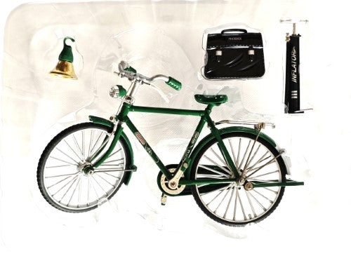Ornament - Retro Bicycle Green (18 x 6 x 3cm)