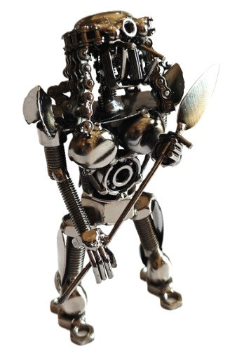 Ornament - Steampunk Alien Warrior 1 (17 x 10 x 6cm)