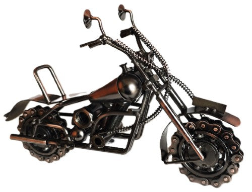 Ornament - Steampunk Motorbike 2 (30 x 10 x 11cm)
