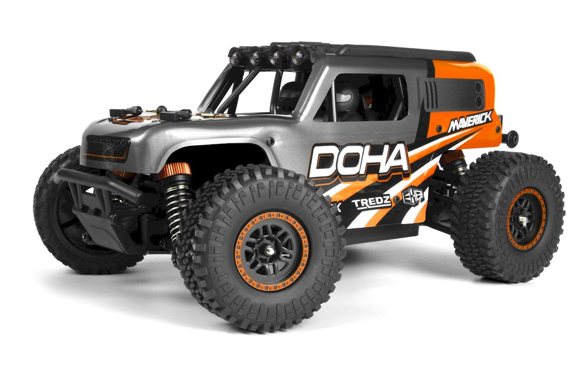 Radio Control - Maverick 1/20 Doha 4WD Electric RC Truck - Orange