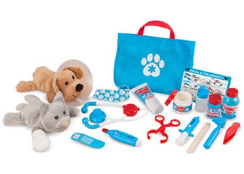 Melissa & Doug - Examine & Treat Pet Vet Play Set