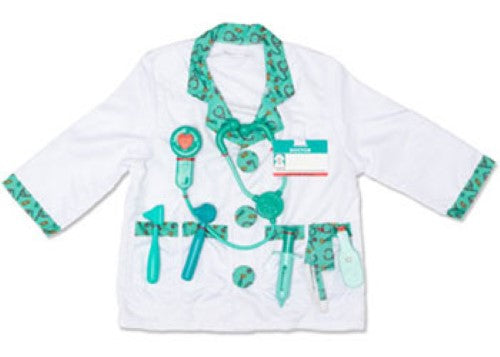 Melissa & Doug - Doctor Role Play Costume Set - Pack of 3