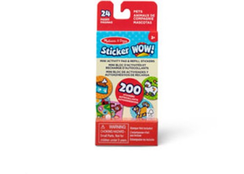 Melissa & Doug - Sticker WOW! Refill Stickers - Pets