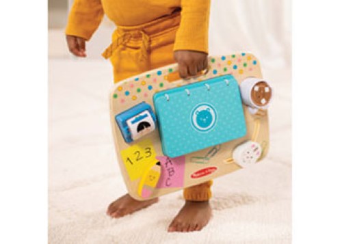 Melissa & Doug - Wooden Work & Play Desktop