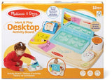 Melissa & Doug - Wooden Work & Play Desktop
