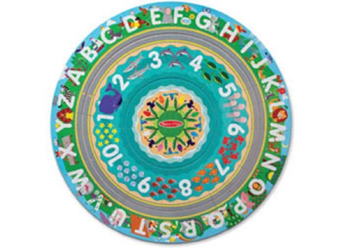 Melissa & Doug - Round the Shore Tracks Floor Puzzle