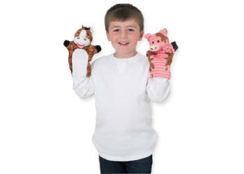 Melissa & Doug - Hand Puppets - Farm Friends