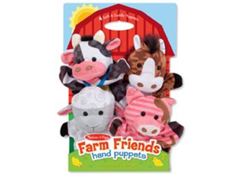 Melissa & Doug - Hand Puppets - Farm Friends