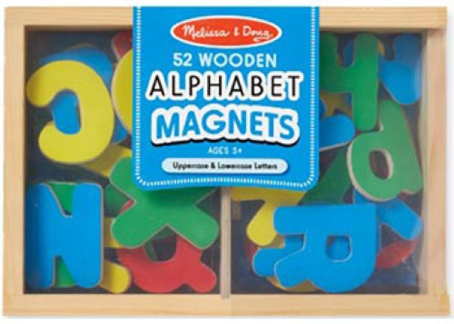Melissa & Doug - Alphabet Magnets - 52pc