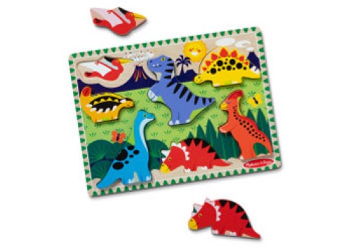 Melissa & Doug - Dinosaurs Chunky Puzzle