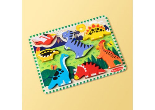 Melissa & Doug - Dinosaurs Chunky Puzzle